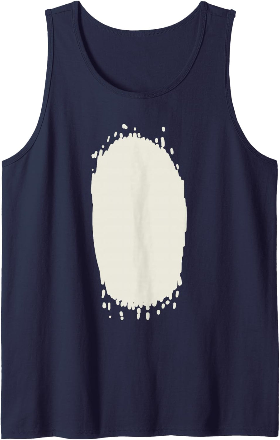 Llama Alpaca Funny Lazy DIY Costume Easy Halloween 2019 Sleeveless Tank Top - Navy Blue