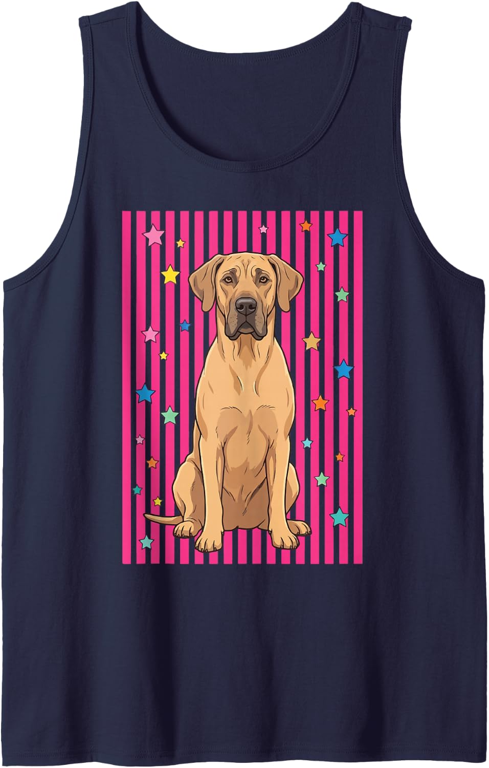 Great Dane Summer Tank Top - Navy Blue