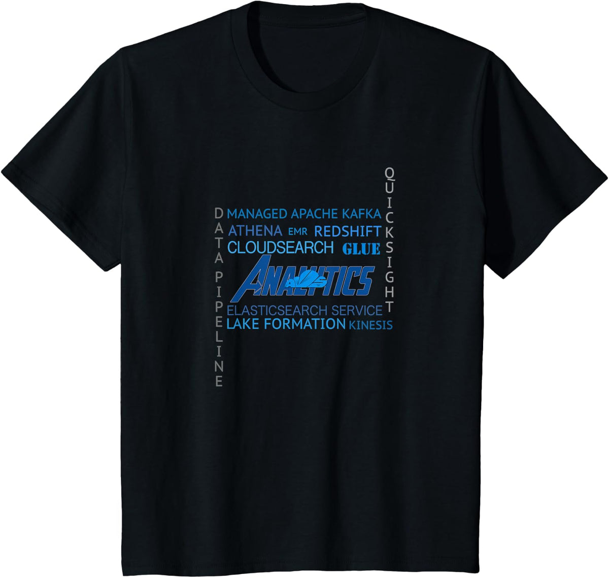 AWS ANALYTICS T-Shirt - Black