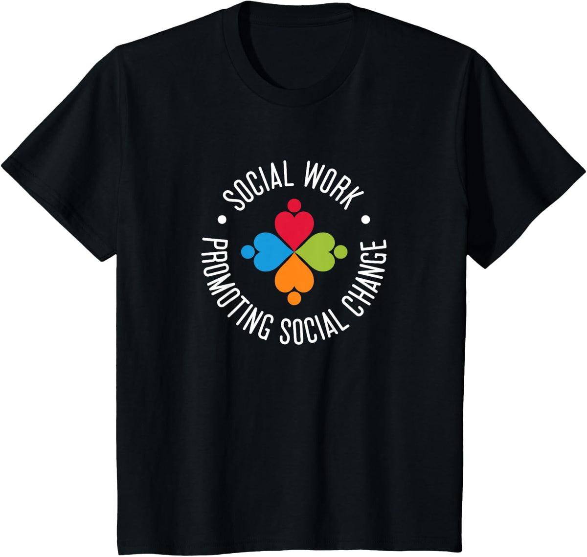 Promoting - LCSW Social Work Month Gift for Social Worker T-Shirt - Black