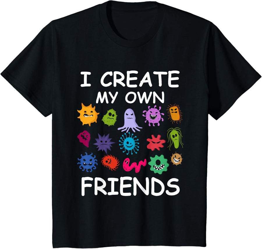 Microbiologist Molecular Biologist microbiology lab T-Shirt - Black