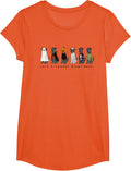 Great Dane Cute Dog Lover Spooky Fall Halloween Graphic T-Shirt - Girls Orange