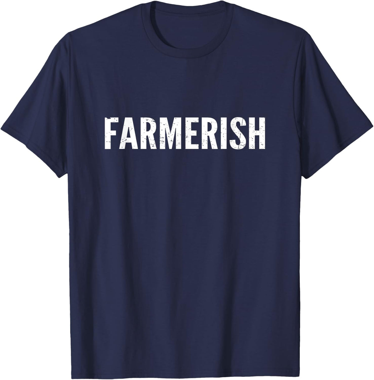 Farmerish Funny Peasant Woman Daughter T-Shirt - Navy Blue