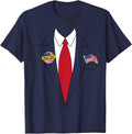 Donald Trump Halloween Costume Shirt | Cute President Gift T-Shirt - Navy Blue