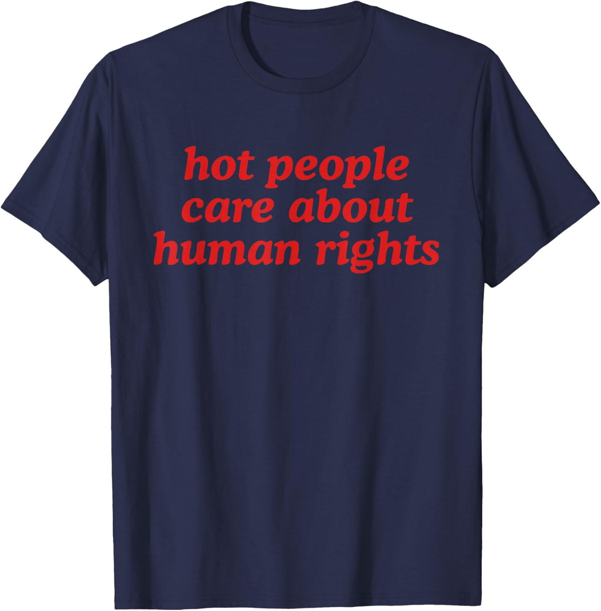 Quote T-Shirt - Navy Blue