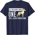 Great Dane Dog Gift Puppies Owner Lover T-Shirt - Navy Blue