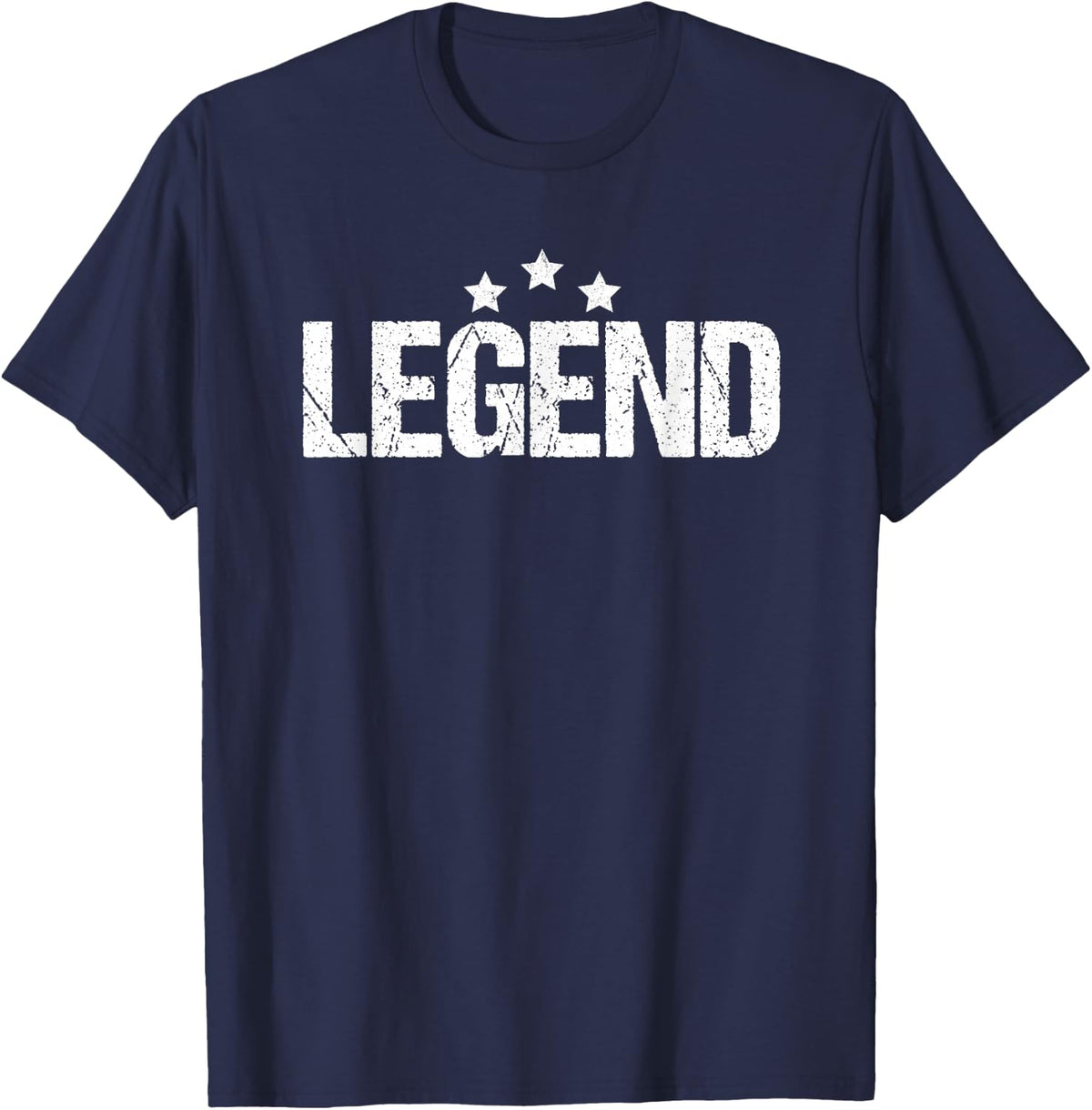 Legend Legacy Matching Dad and Son Shirts Father Son Tees Gift Set - Navy Blue