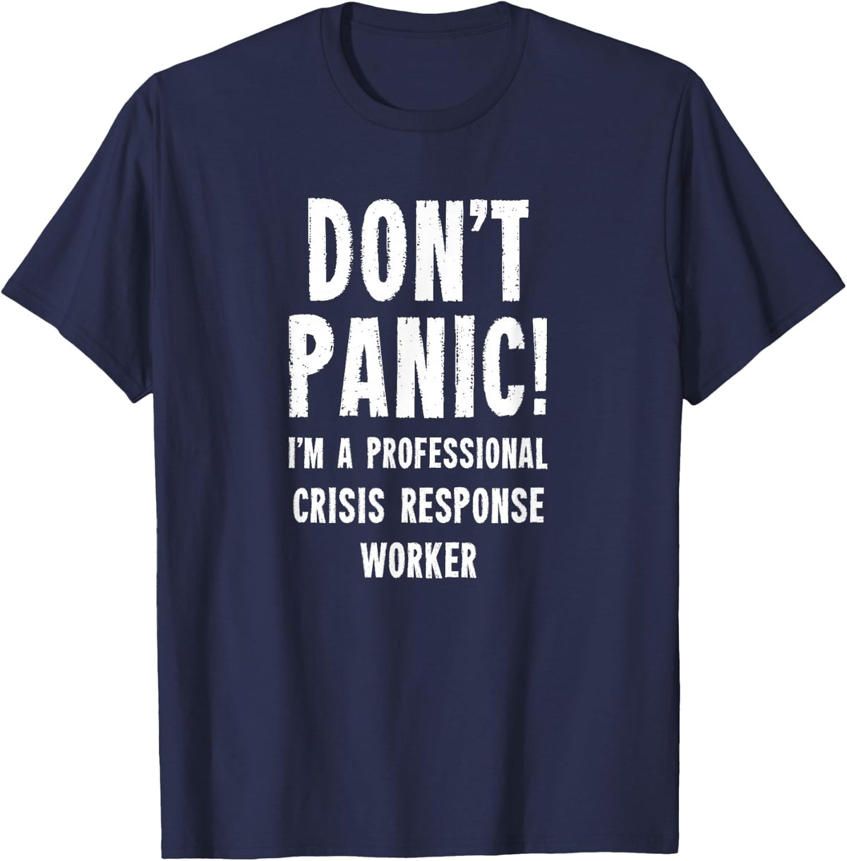 Crisis Response Worker T-Shirt - Navy Blue