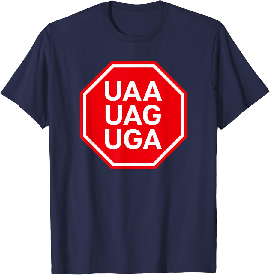 Geneticist Stop Codons Biology Biologist Genetics T-Shirt - Navy Blue