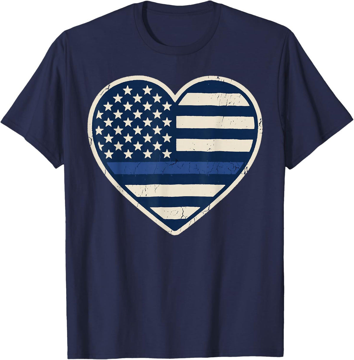 Police Officer Humor for cops Tee T-Shirt - Navy Blue