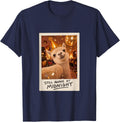 Still Awake At Midnight Alpaca Selfie New Year Funny T-Shirt - Navy Blue