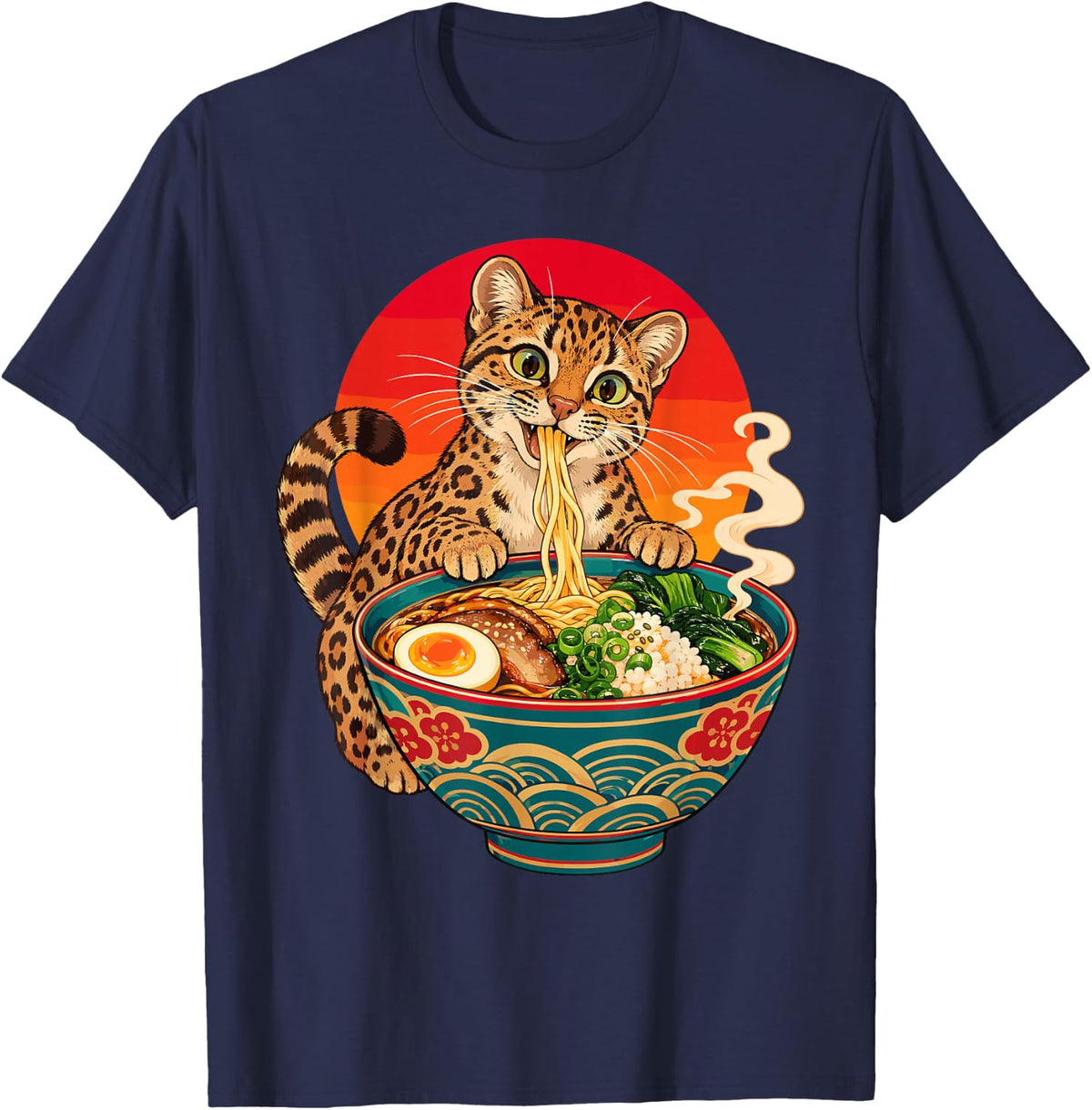Kawaii Ramen - Tilcayo T-Shirt - Navy Blue