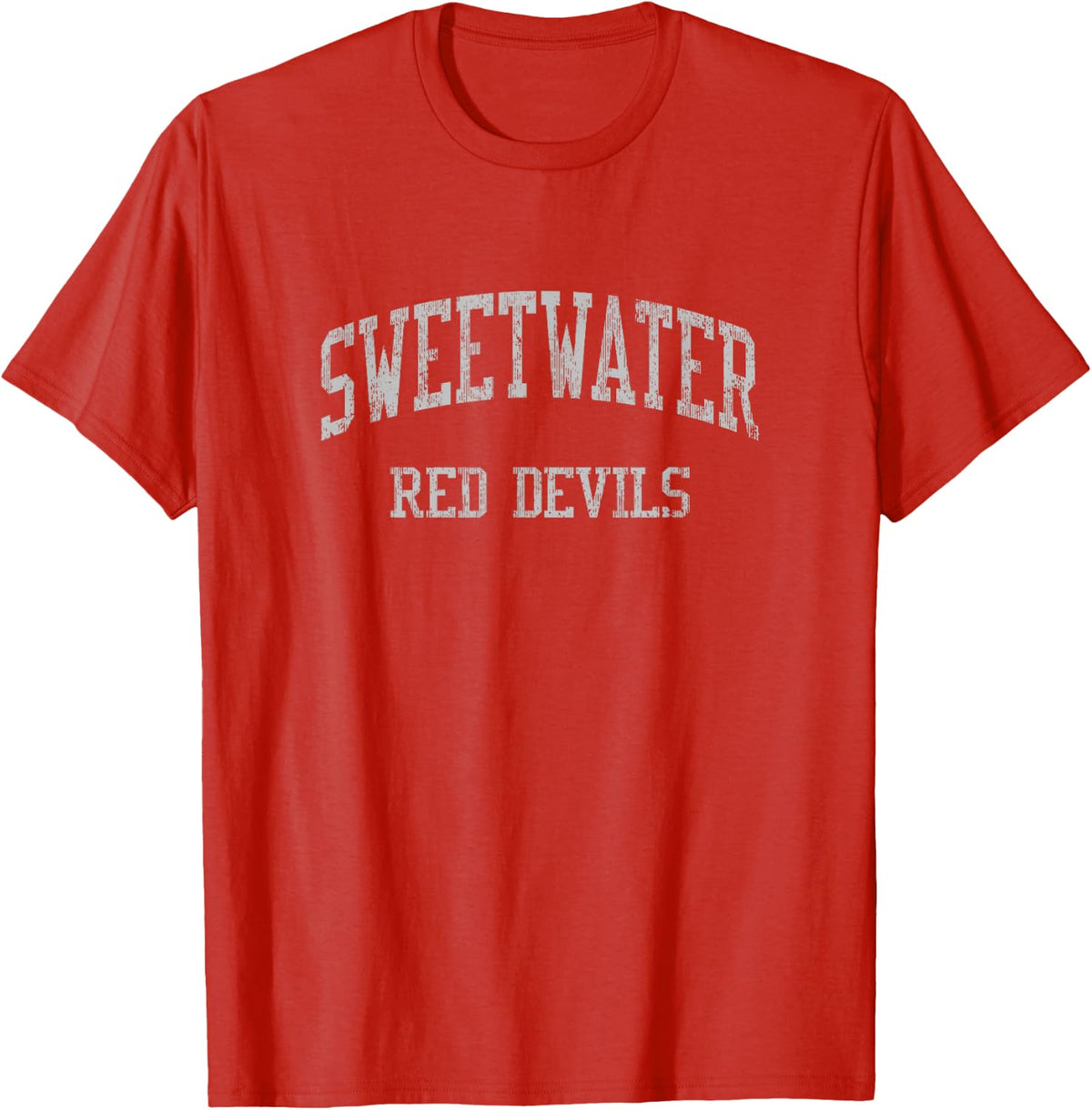 Sweetwater High School HS National City CA Vintage Sports T-Shirt - Red