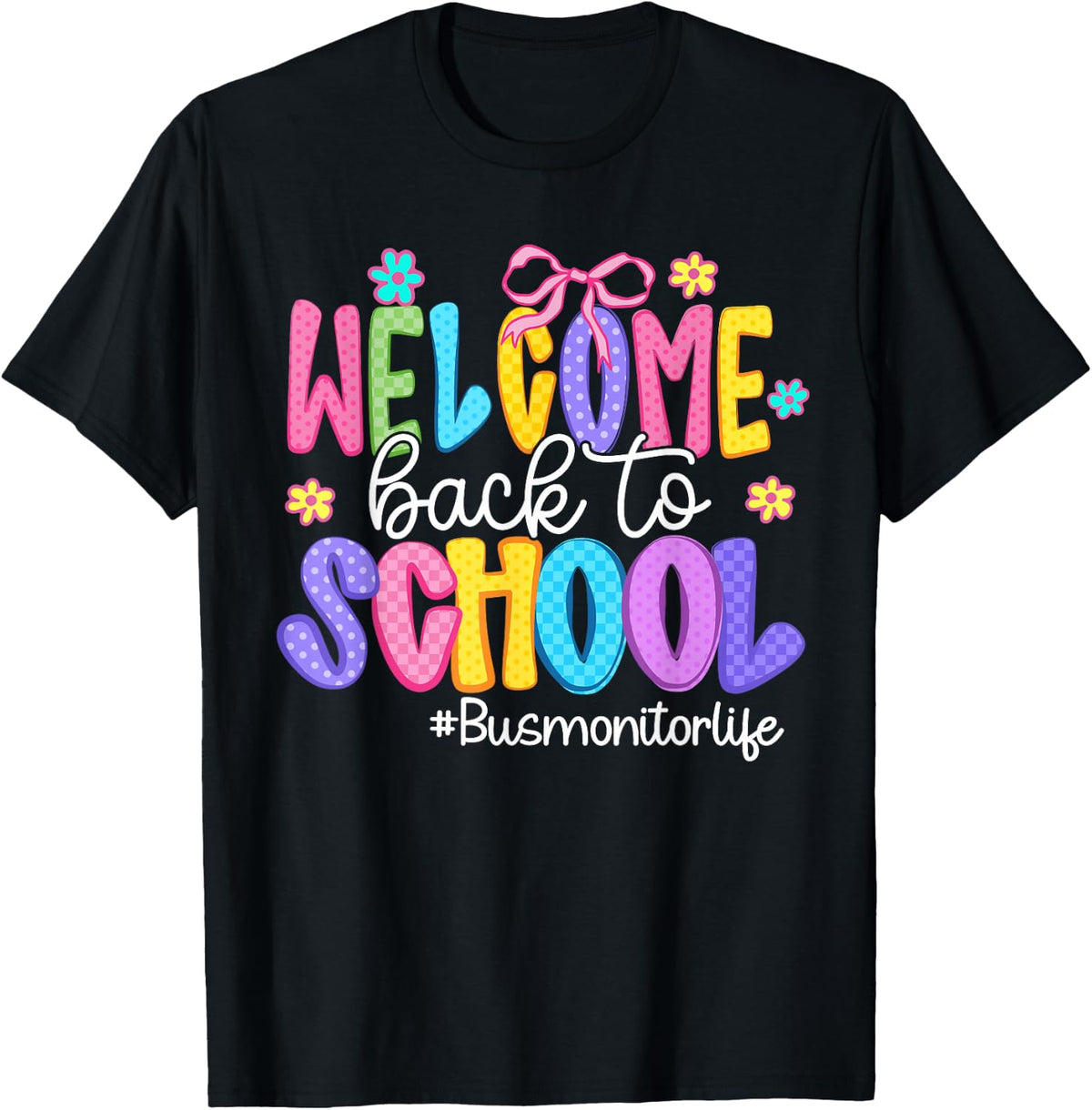 Funny Tee T-Shirt for Women Men Teachers - Black