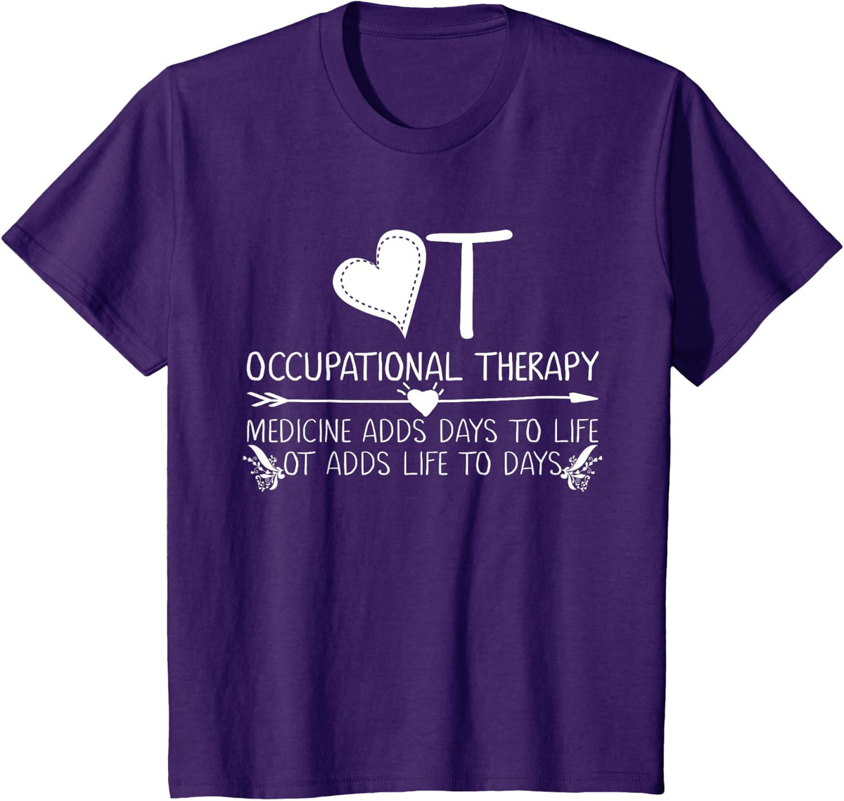 Occupational Therapy Tshirts Occupational Therapist T shirts - Purple