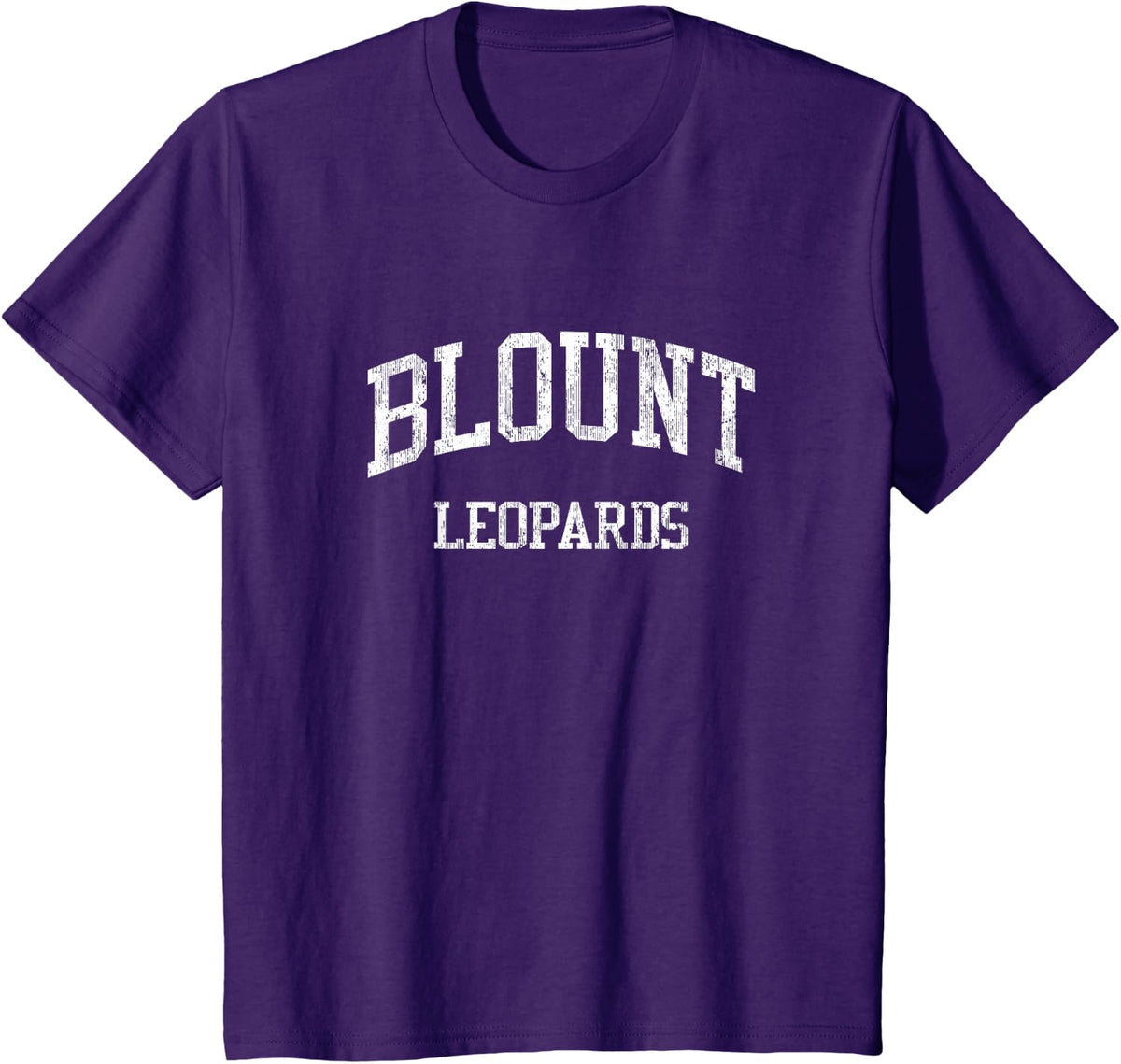 Blount High School HS Eight Mile AL Vintage Sports T-Shirt - Purple