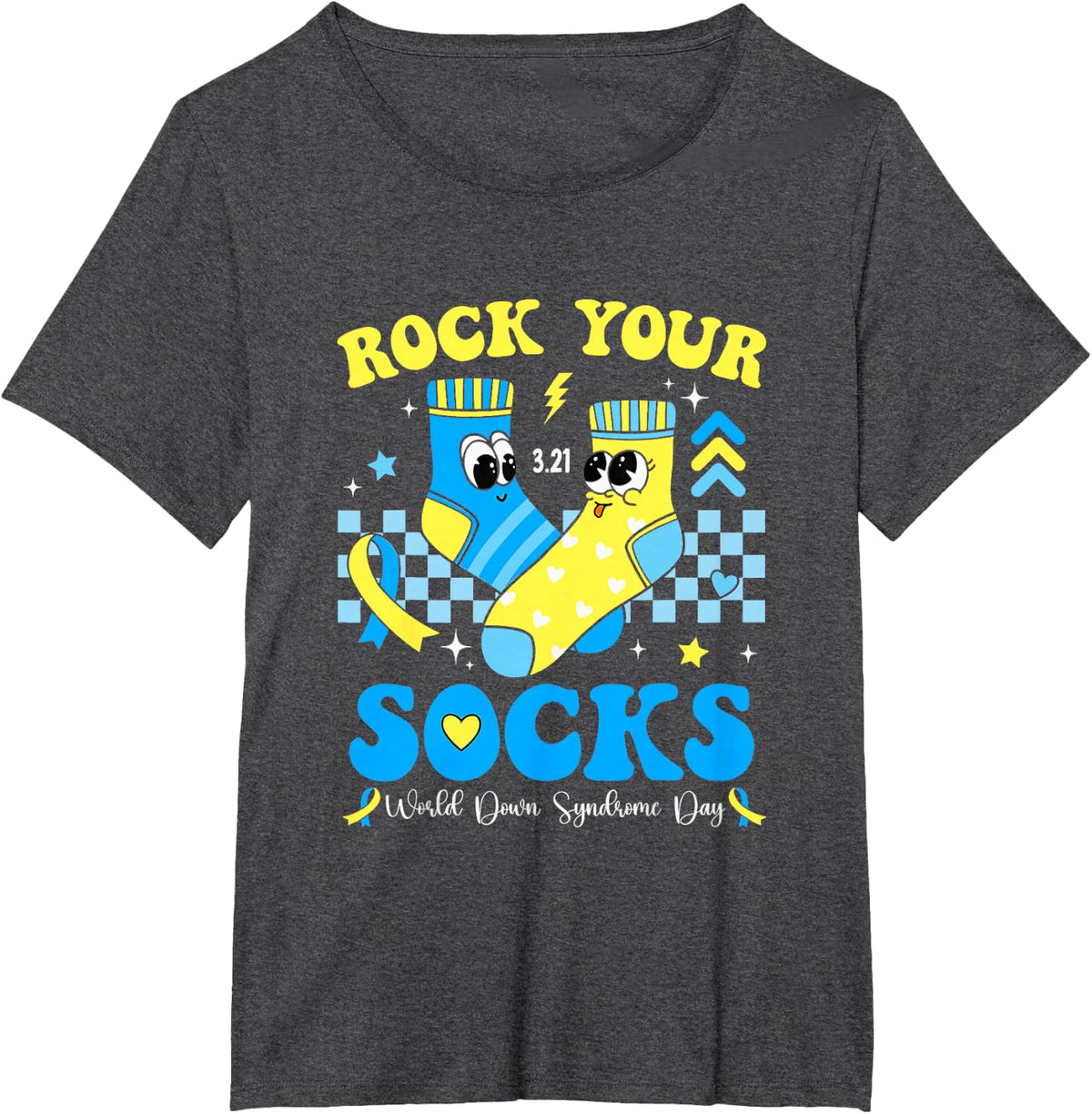 Groovy T-Shirt - Dark Heather Grey