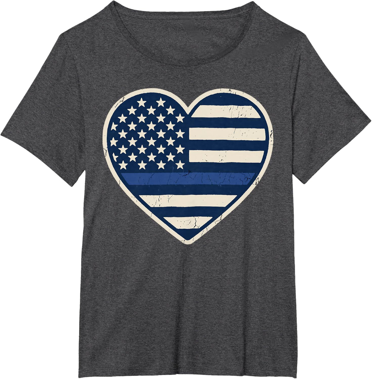 Police Officer Humor for cops Tee T-Shirt - Dark Heather Grey