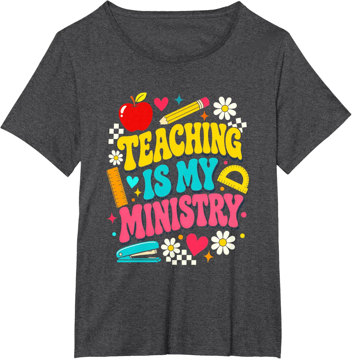Women T-Shirt - Dark Heather Grey