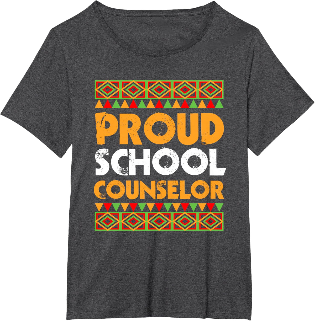 Proud School Counselor Student Guidance Counseling T-Shirt - Dark Heather Grey