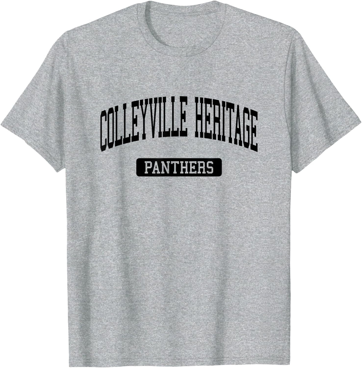 Colleyville Heritage High School HS Colleyville TX Varsity S T-Shirt - Heather Grey