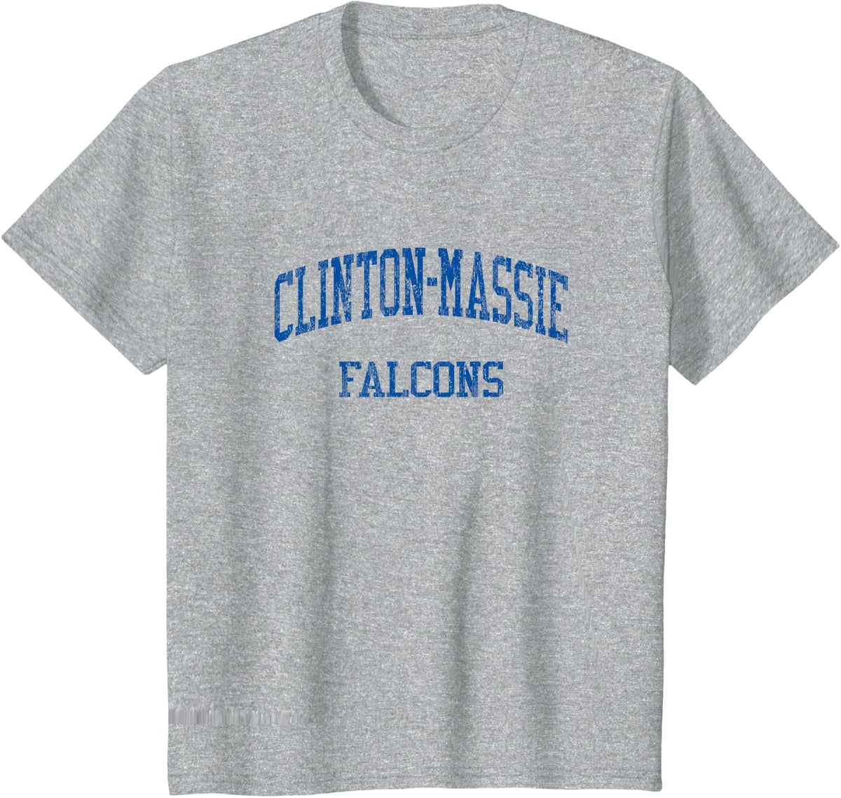 Clinton-Massie High School HS Clarksville OH Vintage Sports T-Shirt - Heather Grey